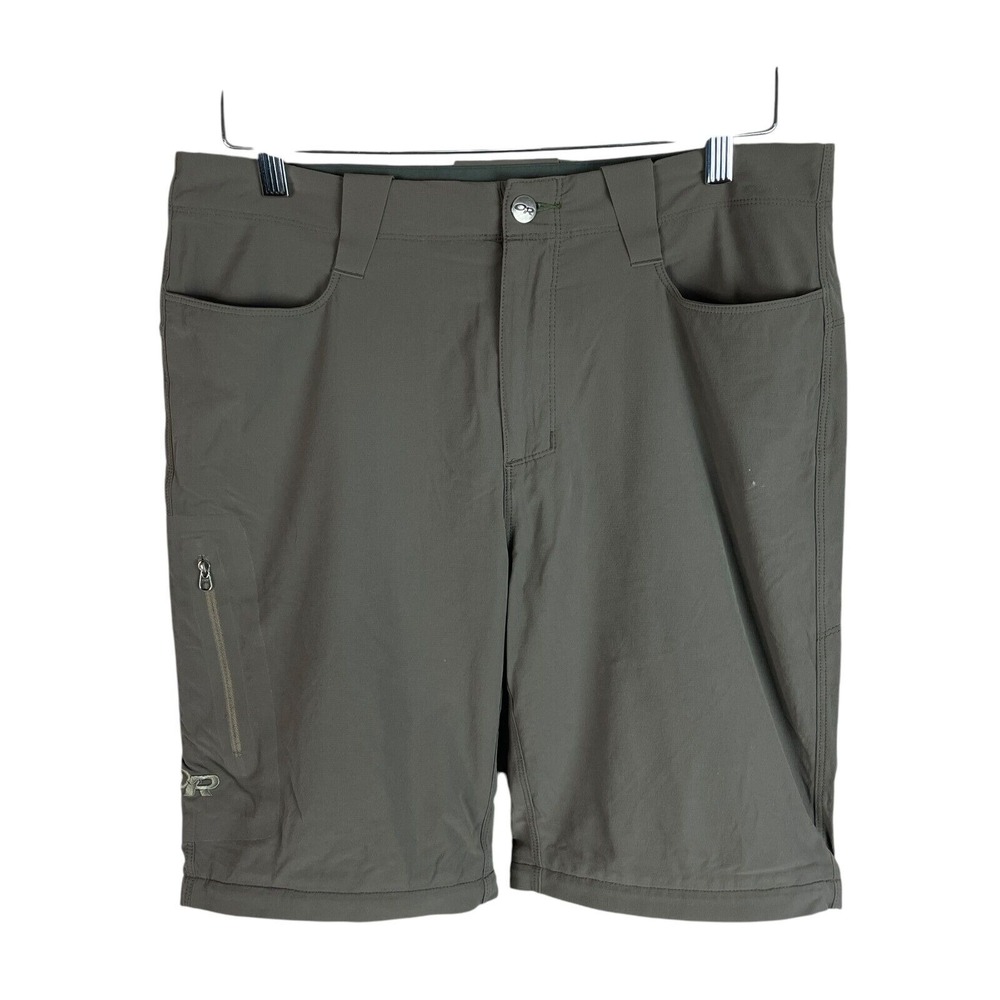 Outdoor Research Mens Ferrosi Hiking‎ Shorts Size 30 Brown Stretch Nylon *read